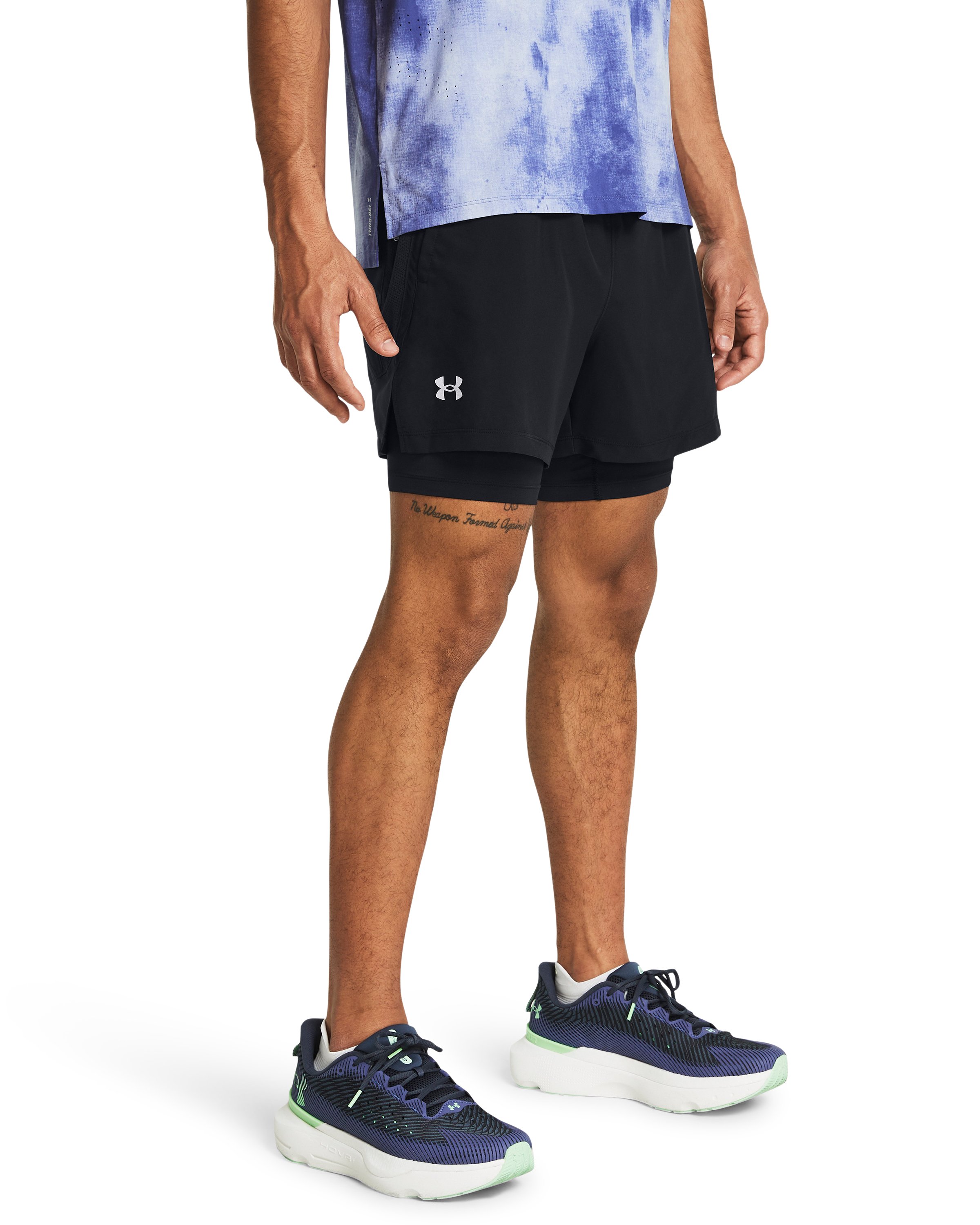 UA Launch Men's 2-in-1 5 Shorts 12