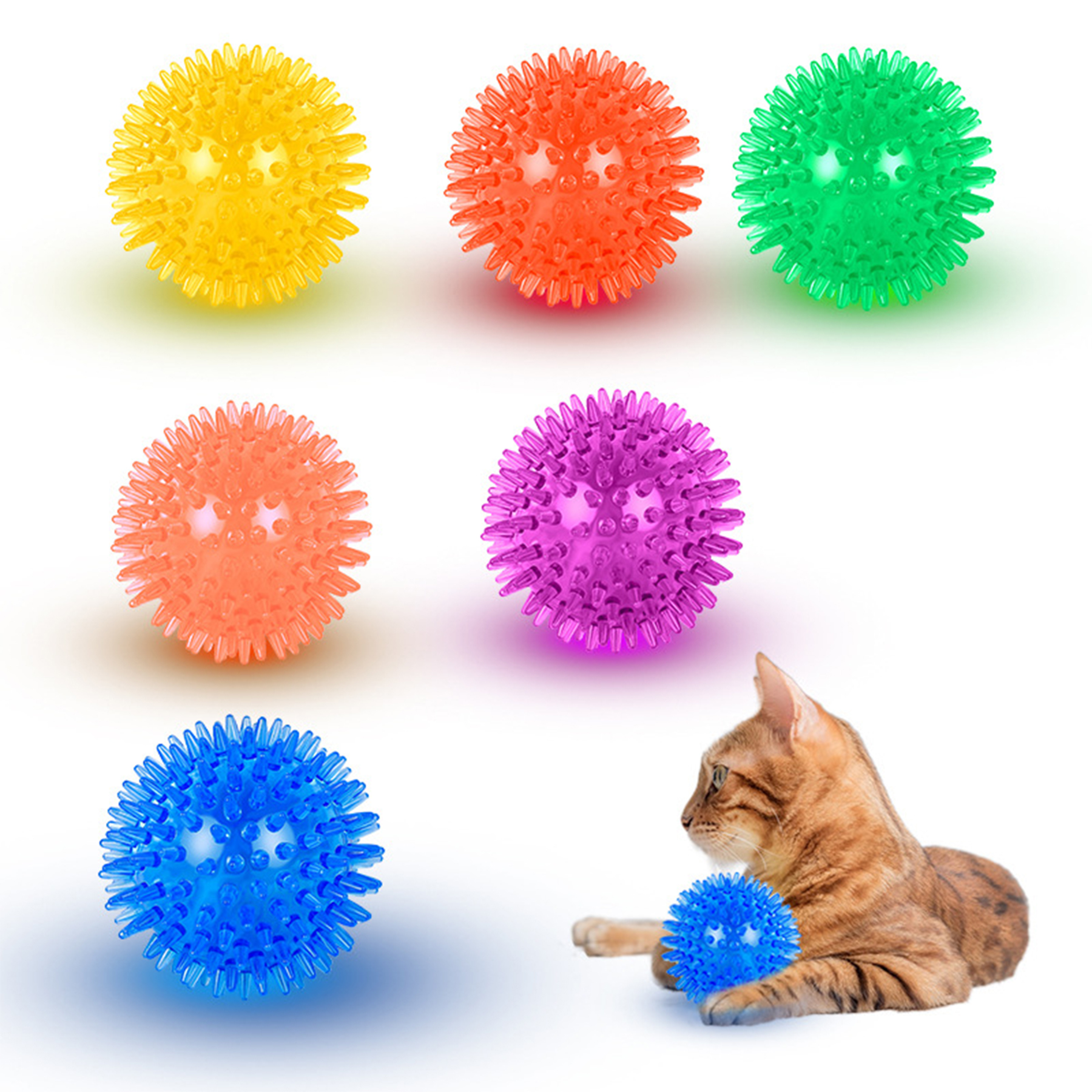 Squeaky Dog Toy Ball 2