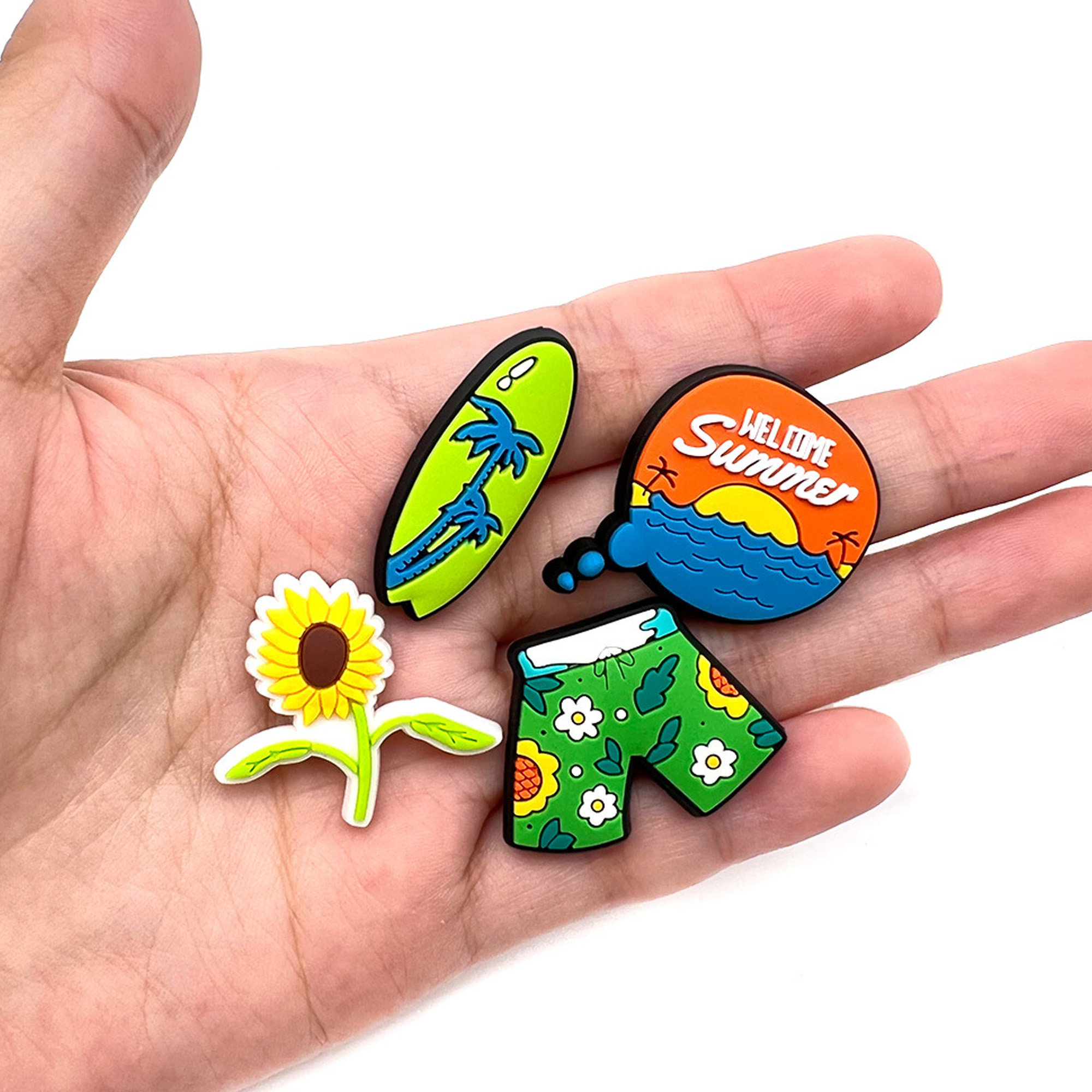 Customized Different Shaped PVC Shoe Charms 2