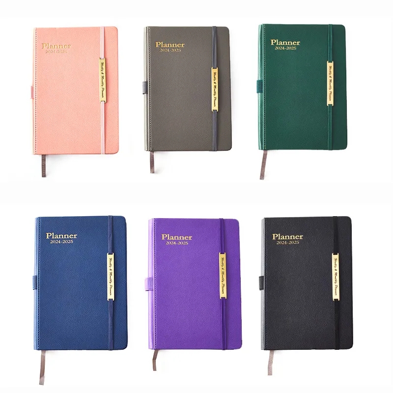 2025-2026 A5 Leather 18 Months Planner Notebook 12