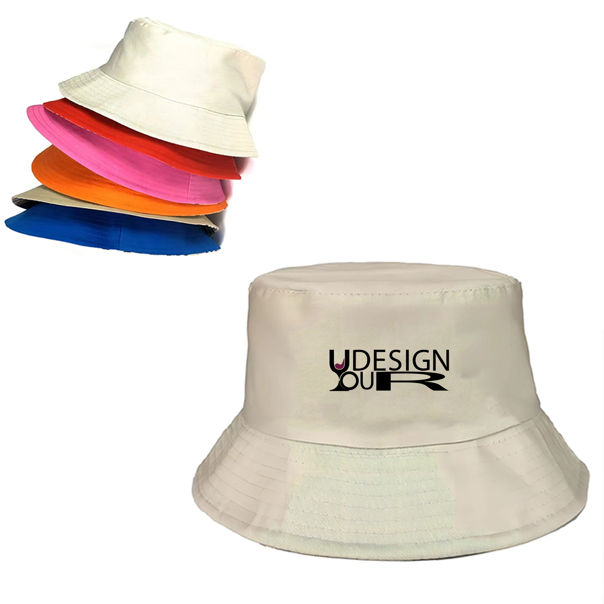 Sun-Protection Full Color Bucket Hat 2