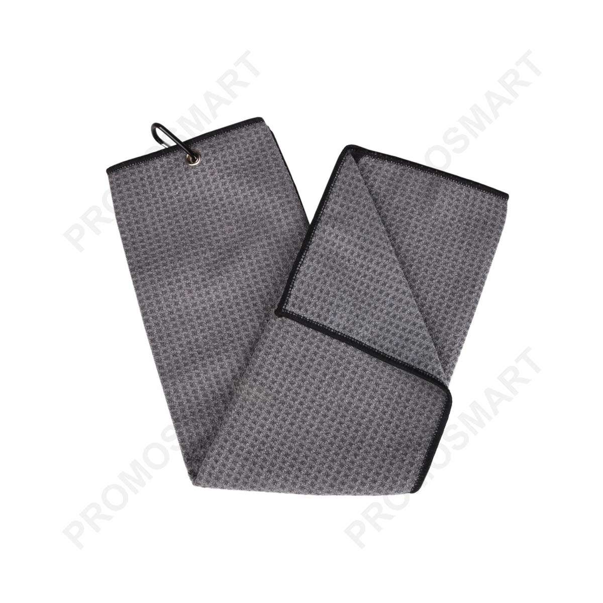 Embroidered Microfiber Waffle Golf Towel 4