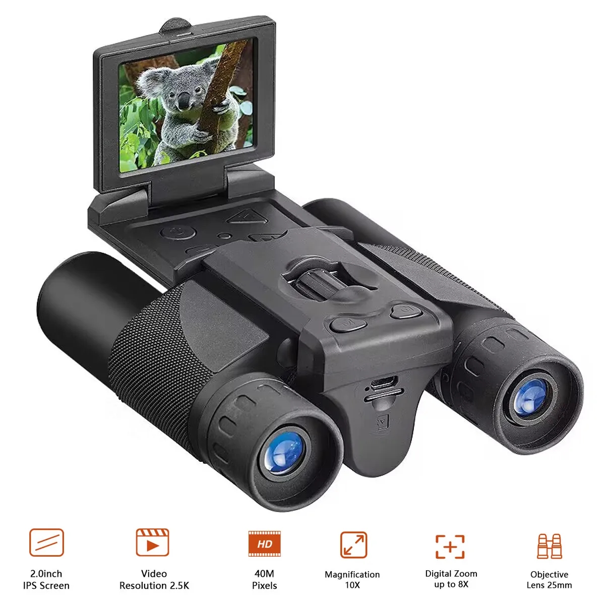32GB Digital Binocular with Camera Video Recorder 5