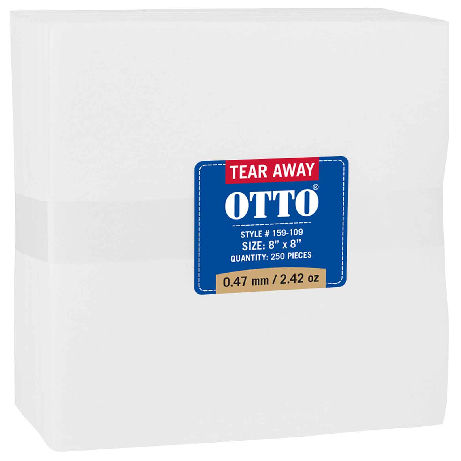 OTTO Embroidery Stabilizer Backing Tear Away Sheets 2