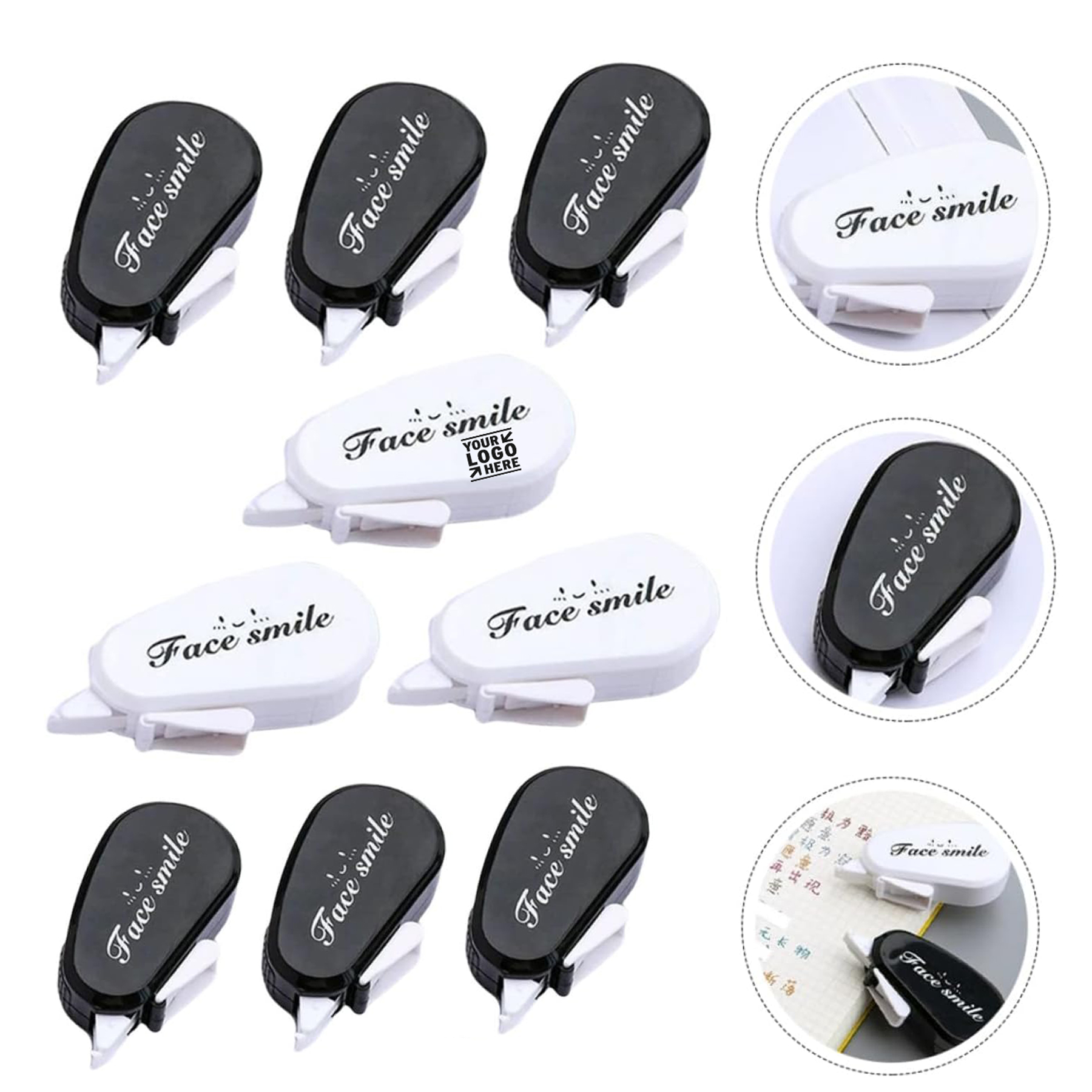 School Mildliners White Out Pen Portable Wipe Out Instant Correction Tape