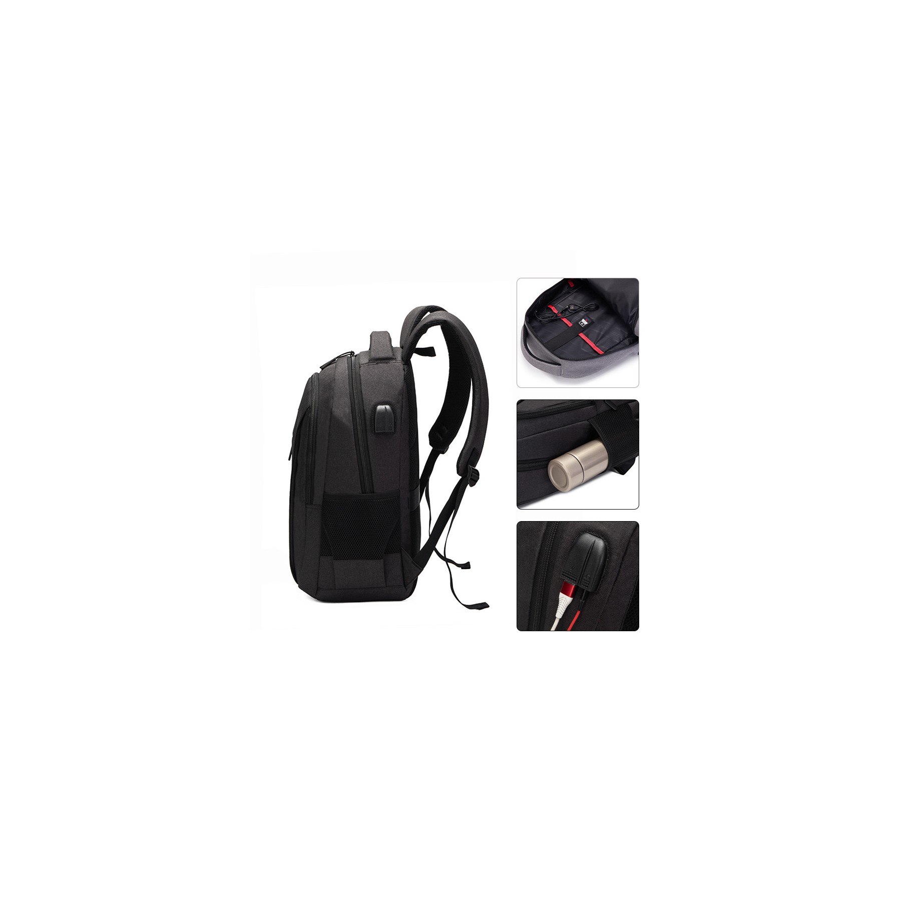 Computer Backpack With USB Charging Port 5