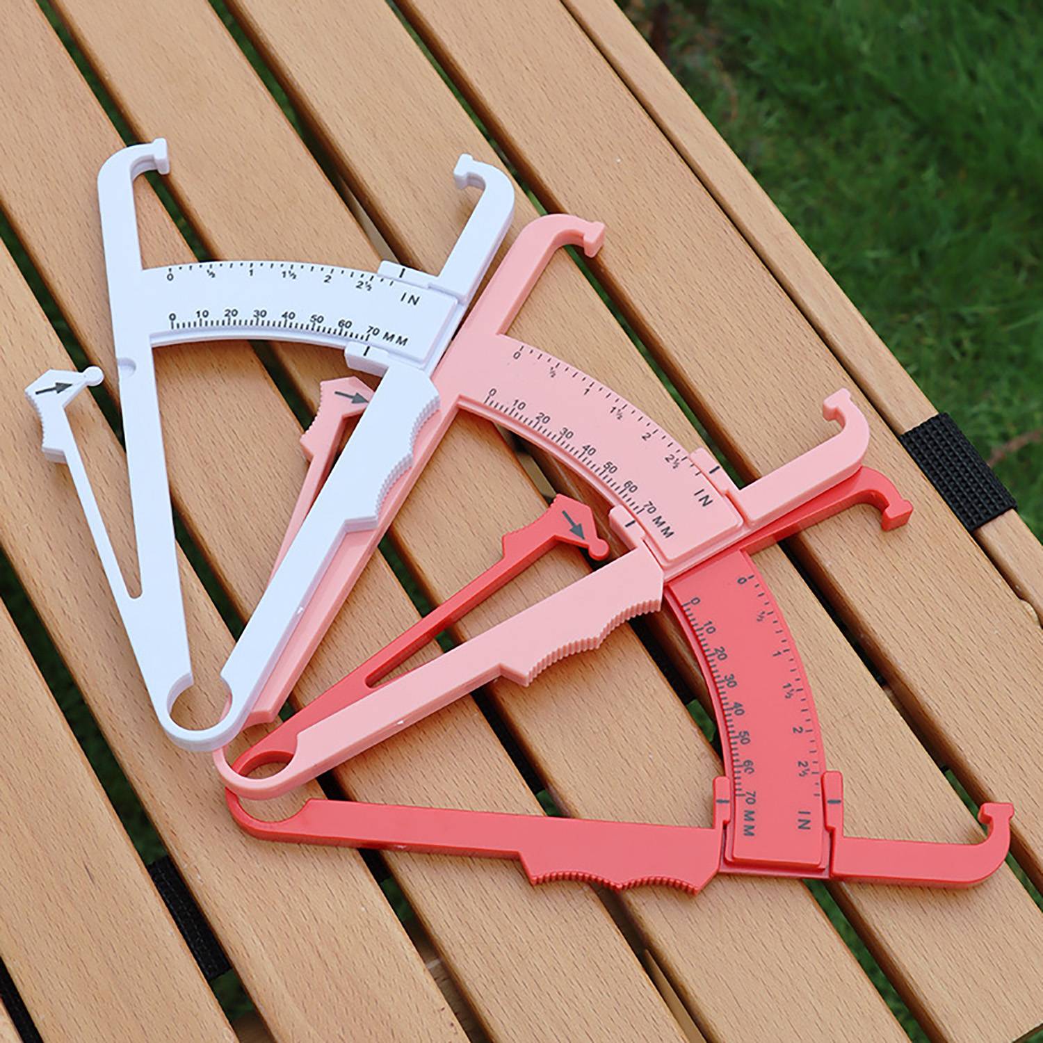Plastic Body Fat Measuring Caliper 7