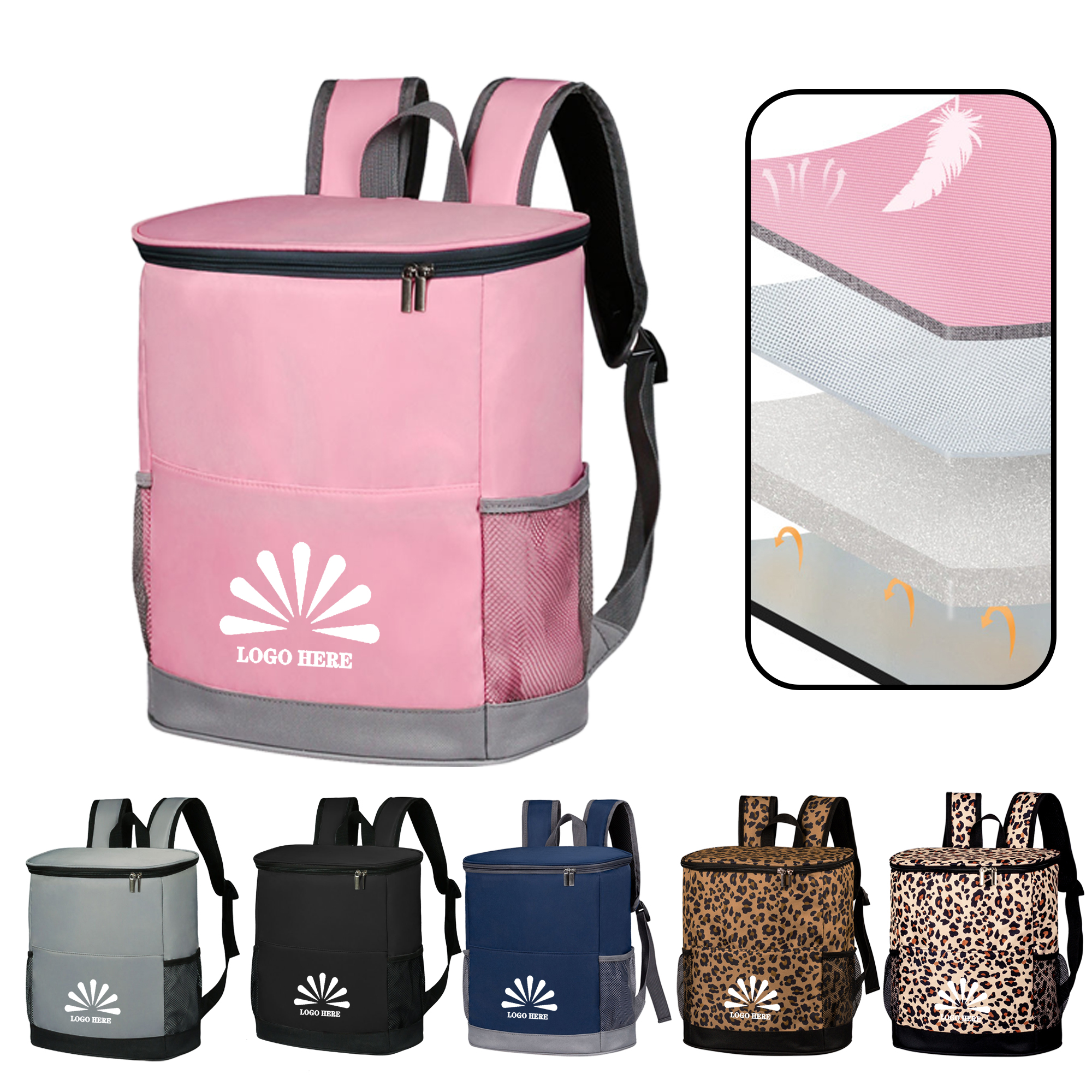 MOQ 10 PCS Portable Ice Pack Backpack 2
