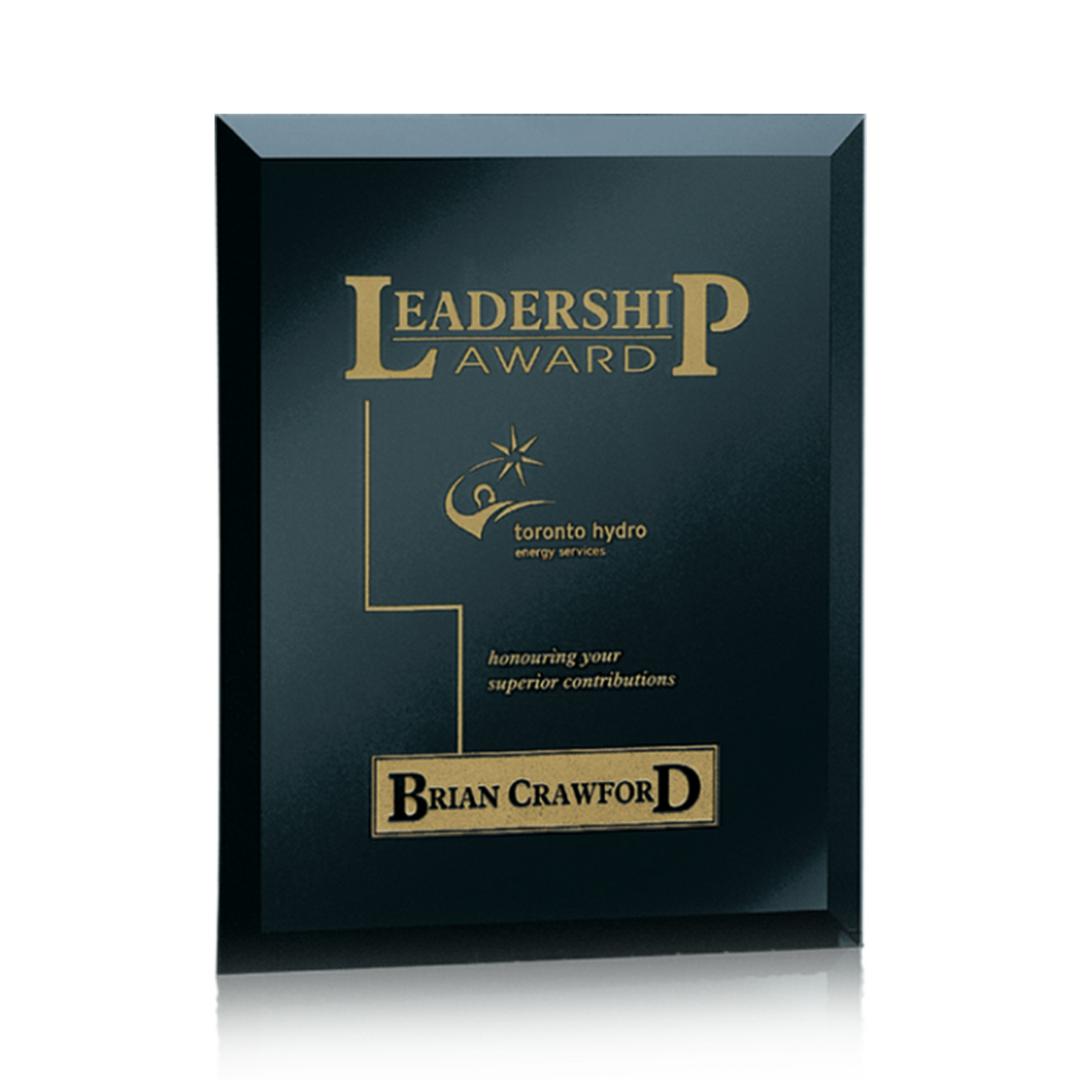 Mirror Plaque - Black 15