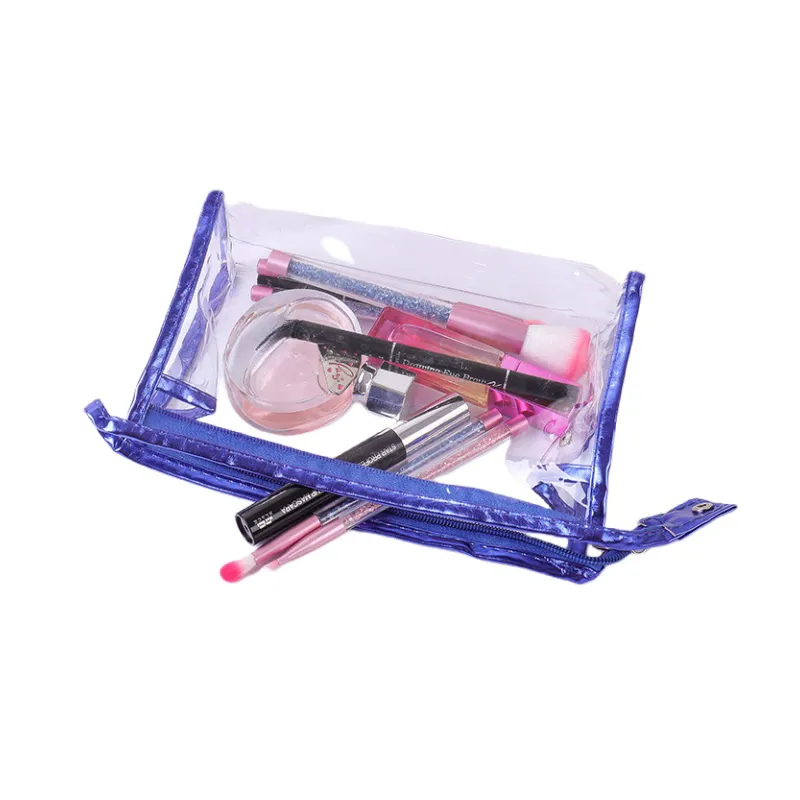 Clear PVC Clutch Bag with Zipper 5
