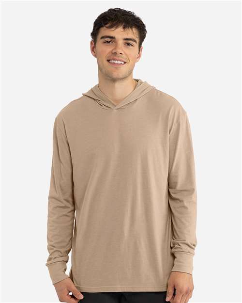 Unisex CVC Hoodie Long Sleeve T-Shirt - 6221 10