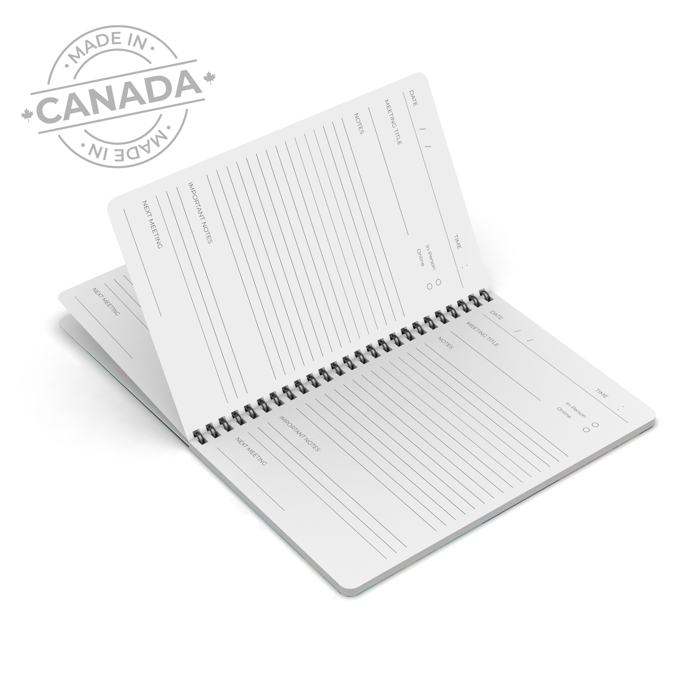 Willow 8.5 x 5.5 inch Notebook, Side Bound 6