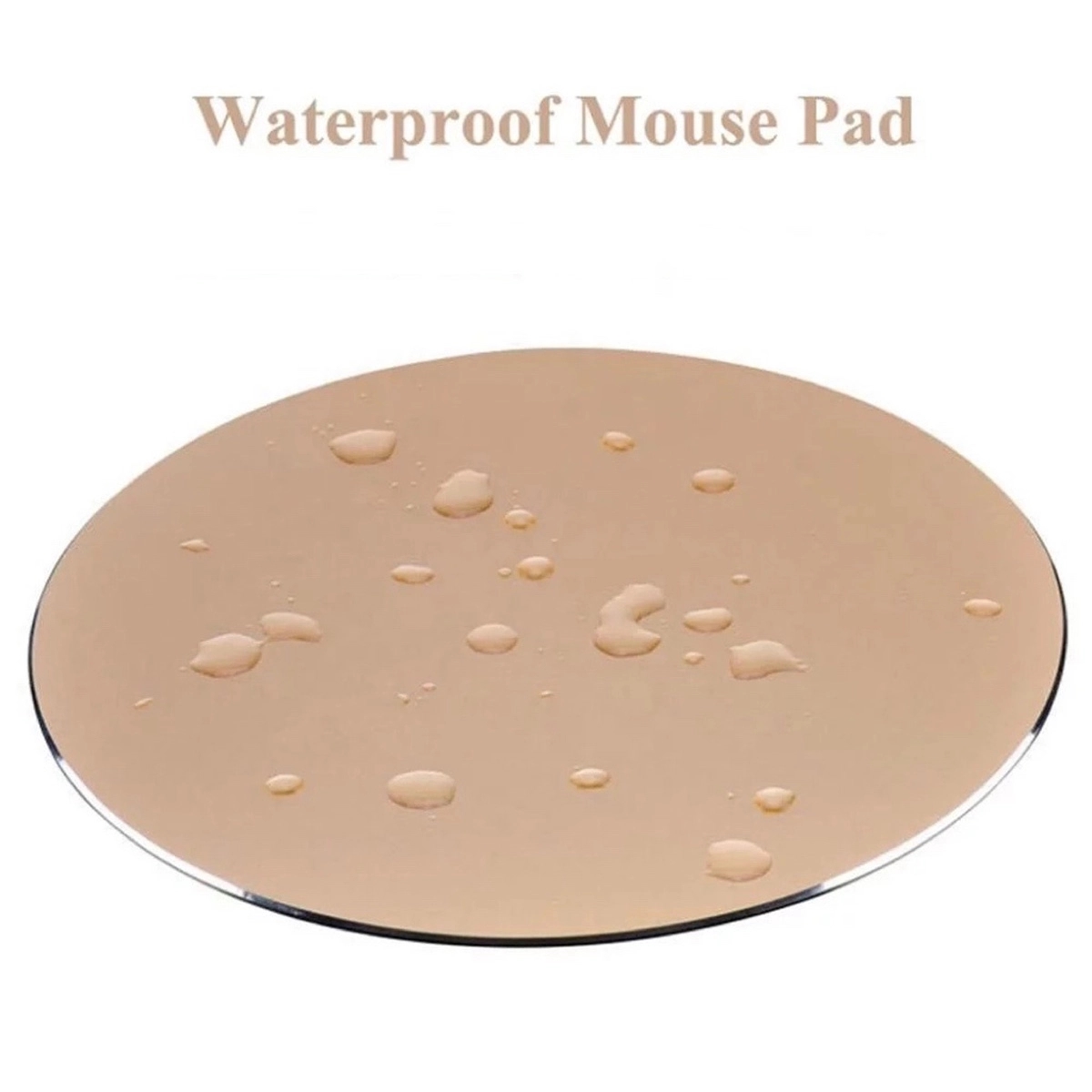 Round Aluminum Alloy Mouse Pad 3