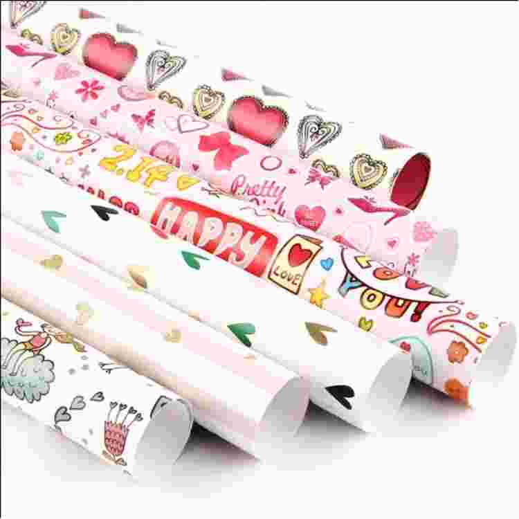 Custom Rolled Gift Wrapping Paper