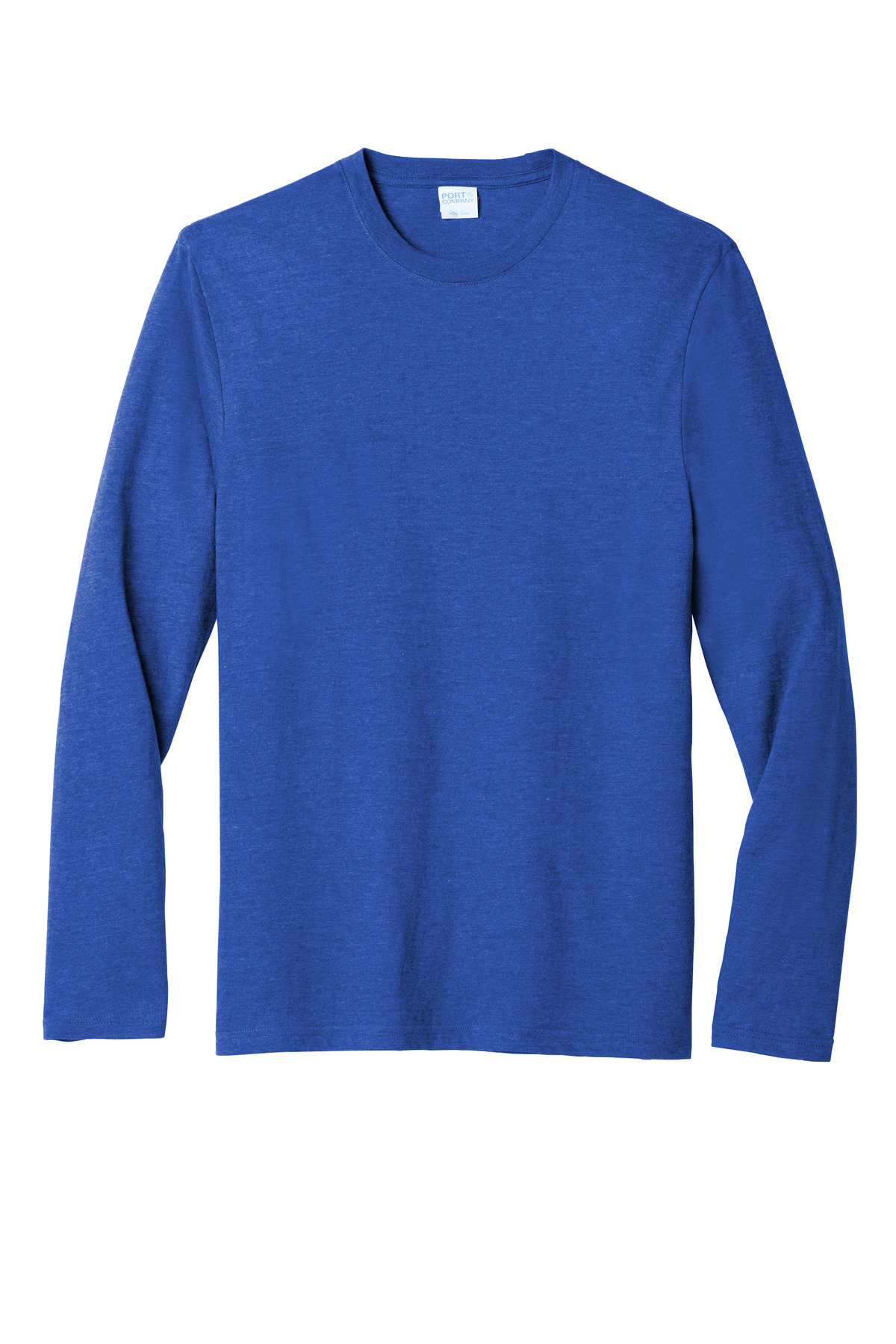 Port & Co Long Sleeve Fan Favorite Blend Tee. PC455LS 1