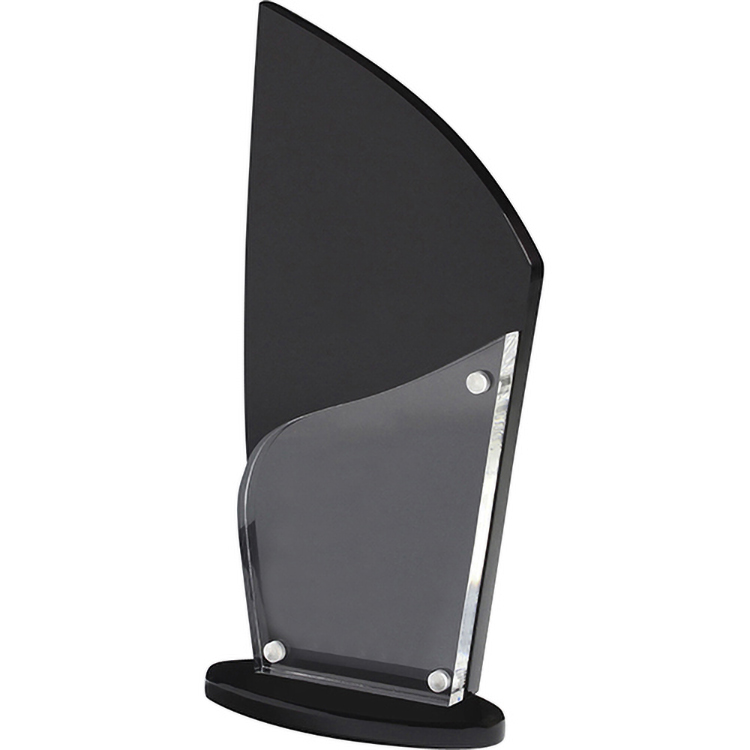 Torch Award (4 1/4" x 8 3/4" x 3/4") Screen-Printed 3