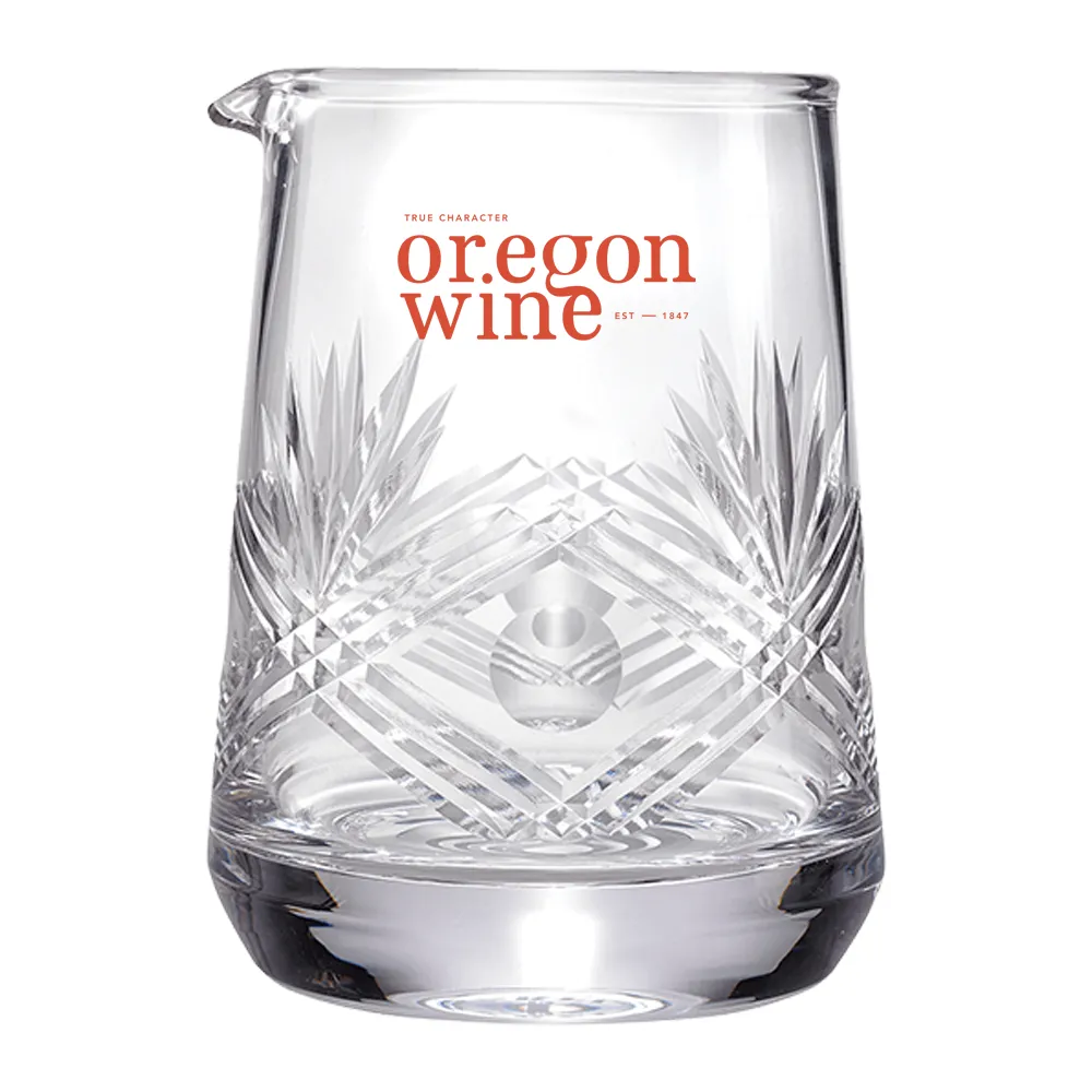 Wide Base Mixing Glass 25oz. 4