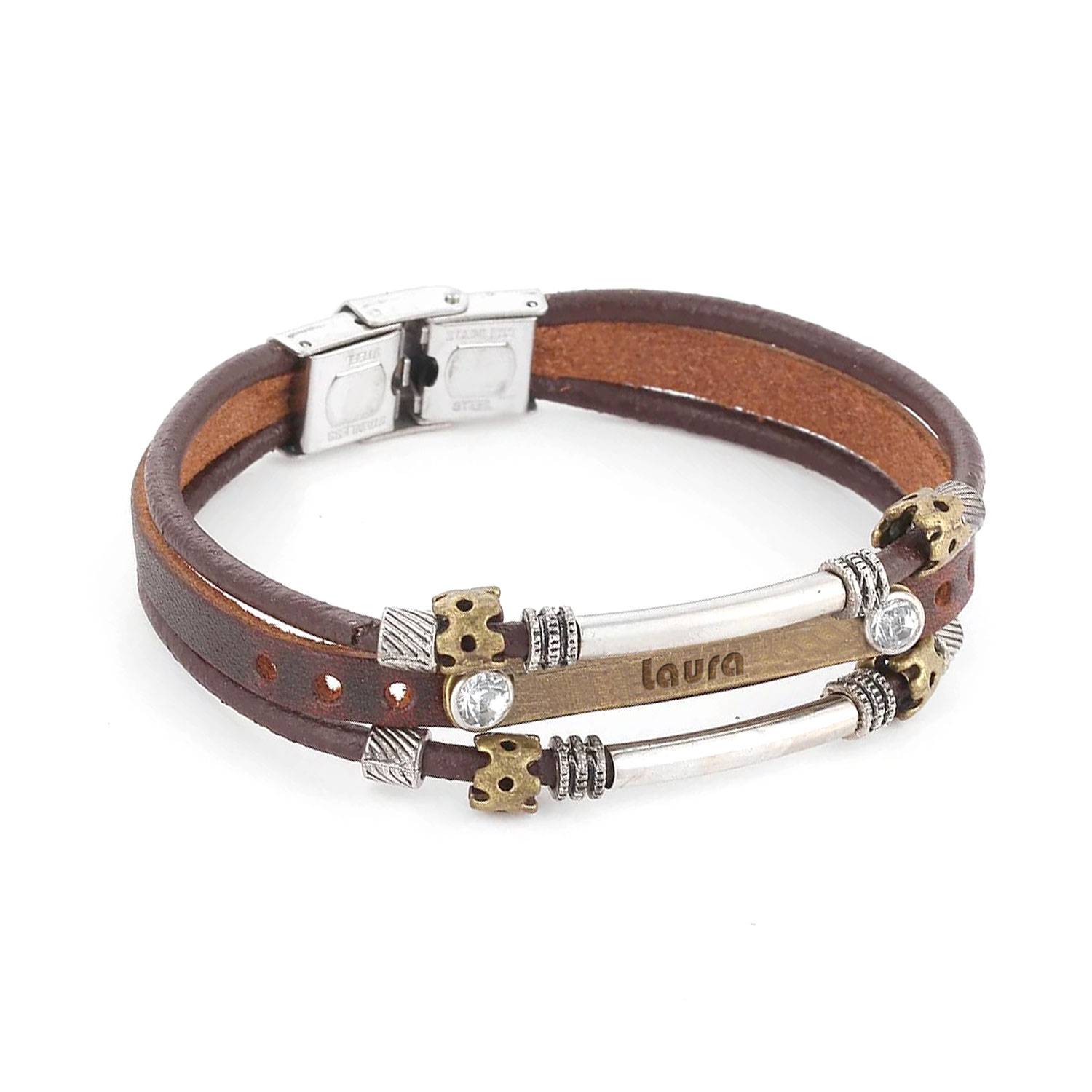 Trendy Leather Rope Bracelets 4