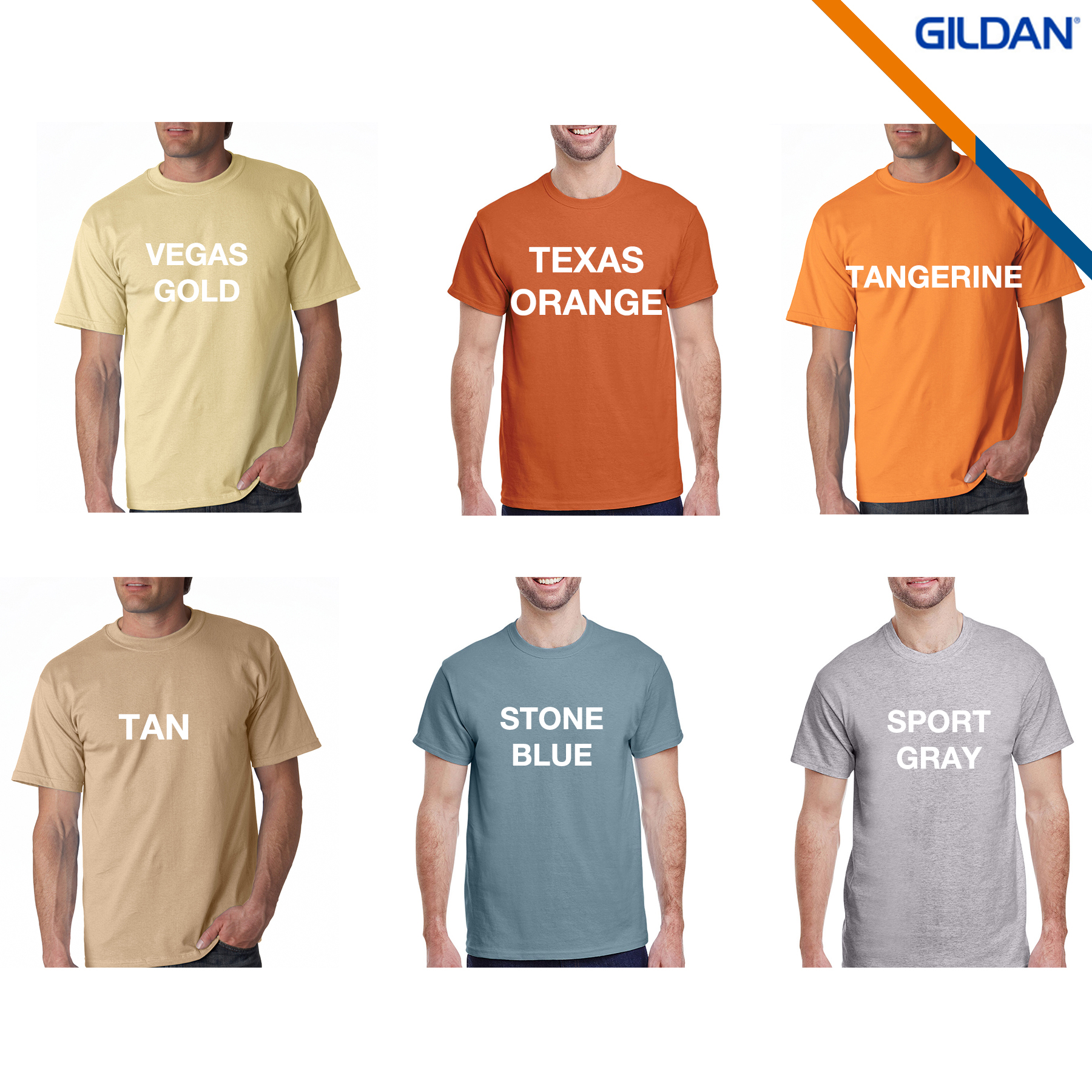 Gildan® 6 oz Ultra Cotton Preshrunk Tees 6