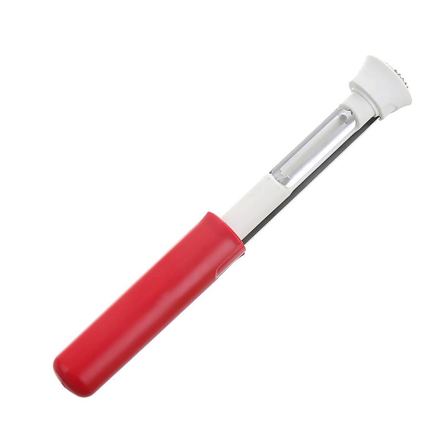 2 in 1 Ergonomic Stainless Steel Fruit Corer Peeler 2
