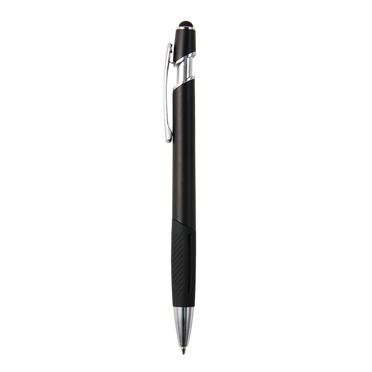 Plunger Action Stylus Ballpoint Pen 8