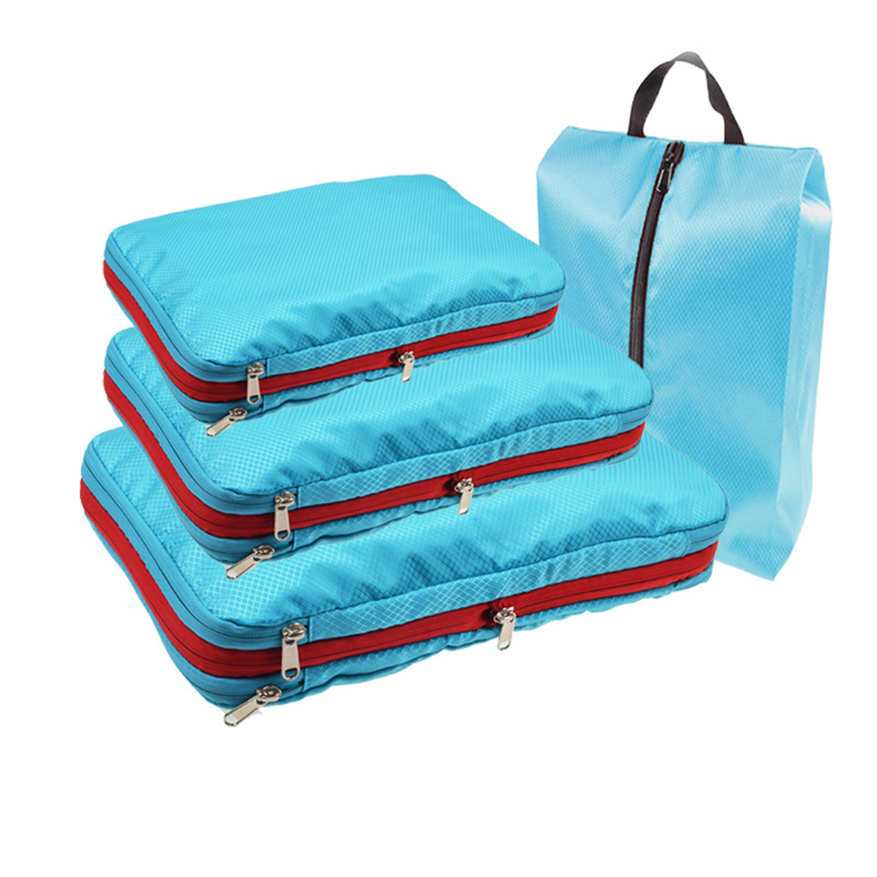 Luggage Organizers for Travel Accessories with Shoe Bag 8