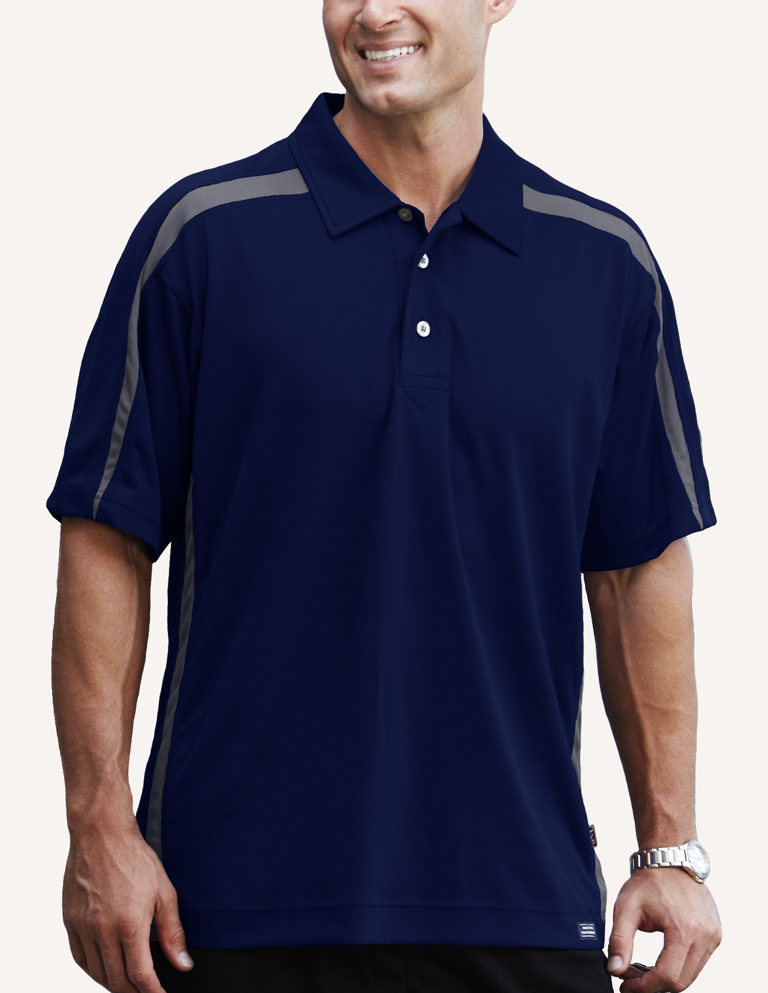 Men's Titan Converse Ottoman - Color Block Polo Shirt 4