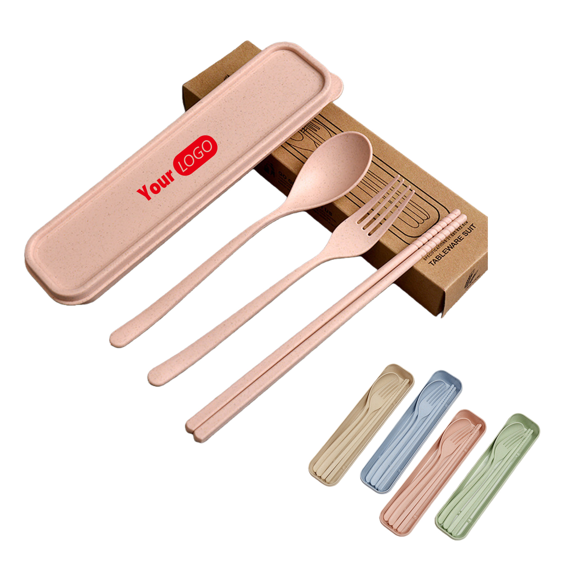 Personalized Portable Travel Cutlery Kit 2