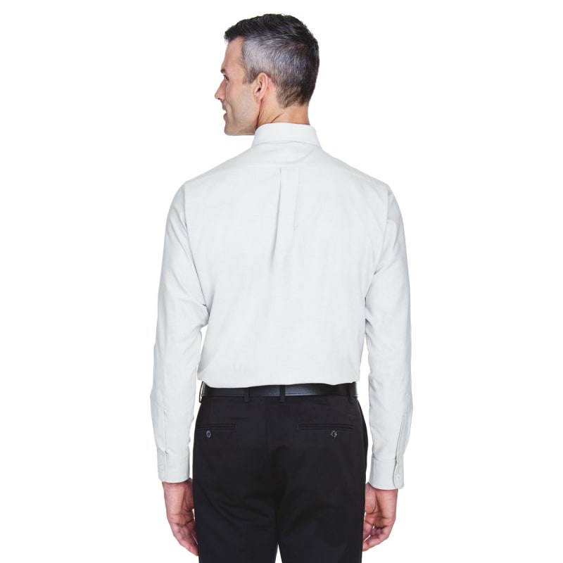 UltraClub Men's Classic Wrinkle-Resistant Long-Sleeve Oxford 14