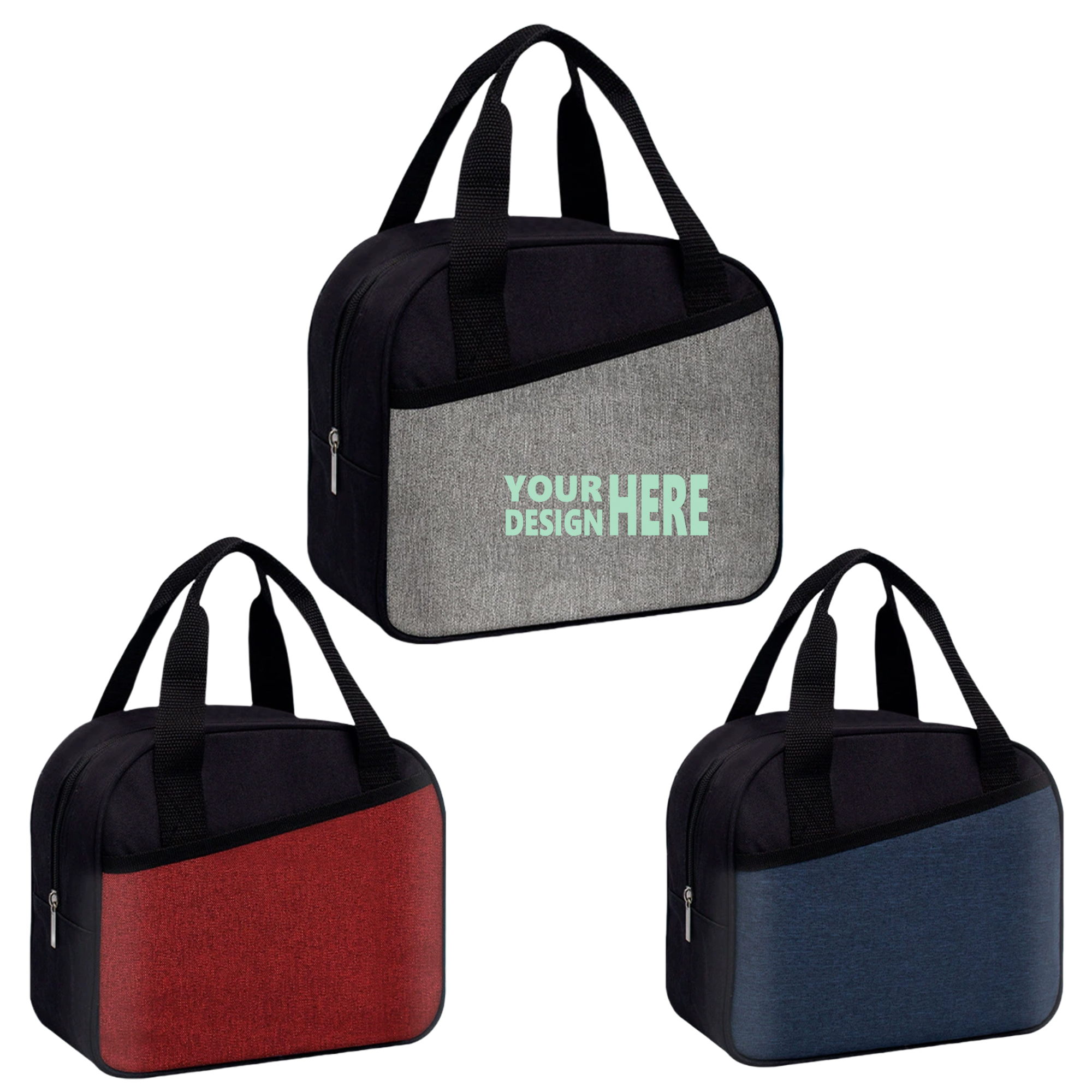 5L Oxford Cloth Slant Cooler Bag 2