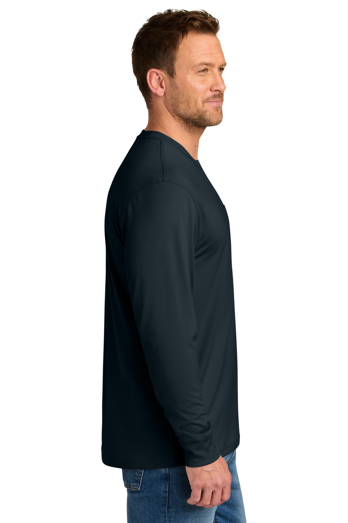 CornerStone Workwear Pro Long Sleeve Pocket Tee CS440LSP 47