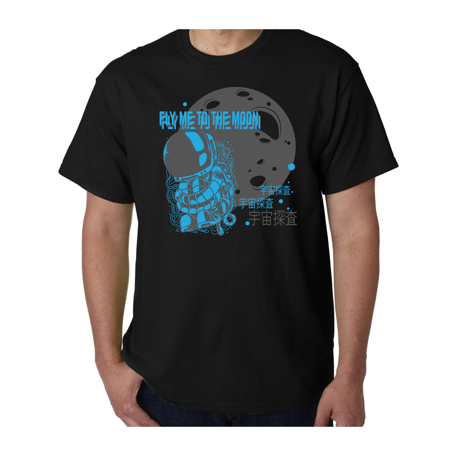 Gildan™ 5.3 oz Cotton Pre-Shrunk T-Shirt (2 Color Imprint) 68