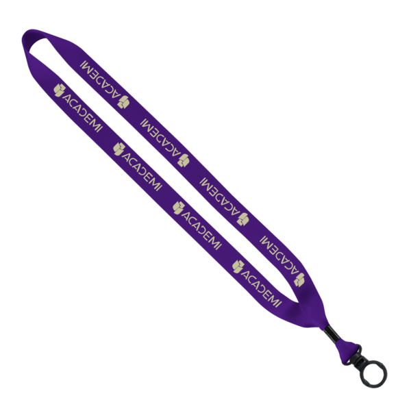 3/4" Polyester Lanyard with O-Ring 138