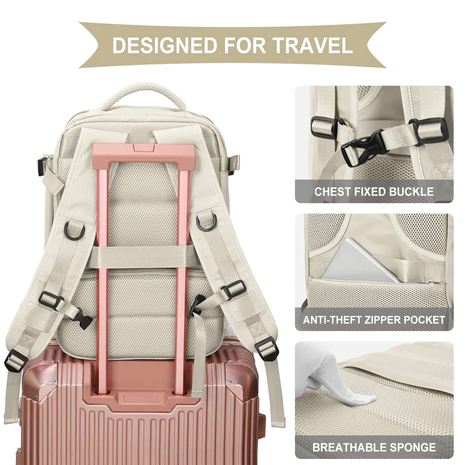 Waterproof Outdoor Large Travel Backpack 3