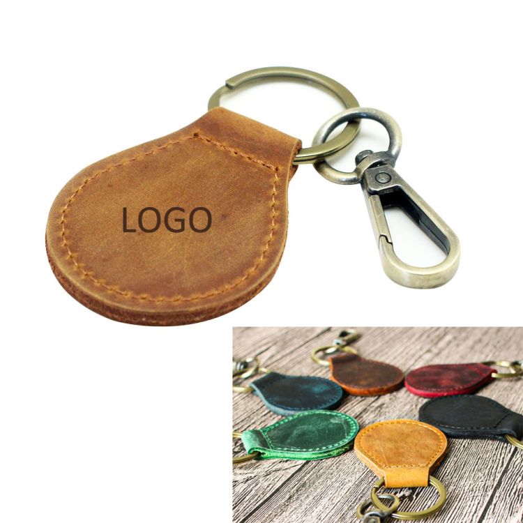 Genuine Leather Keychain 2