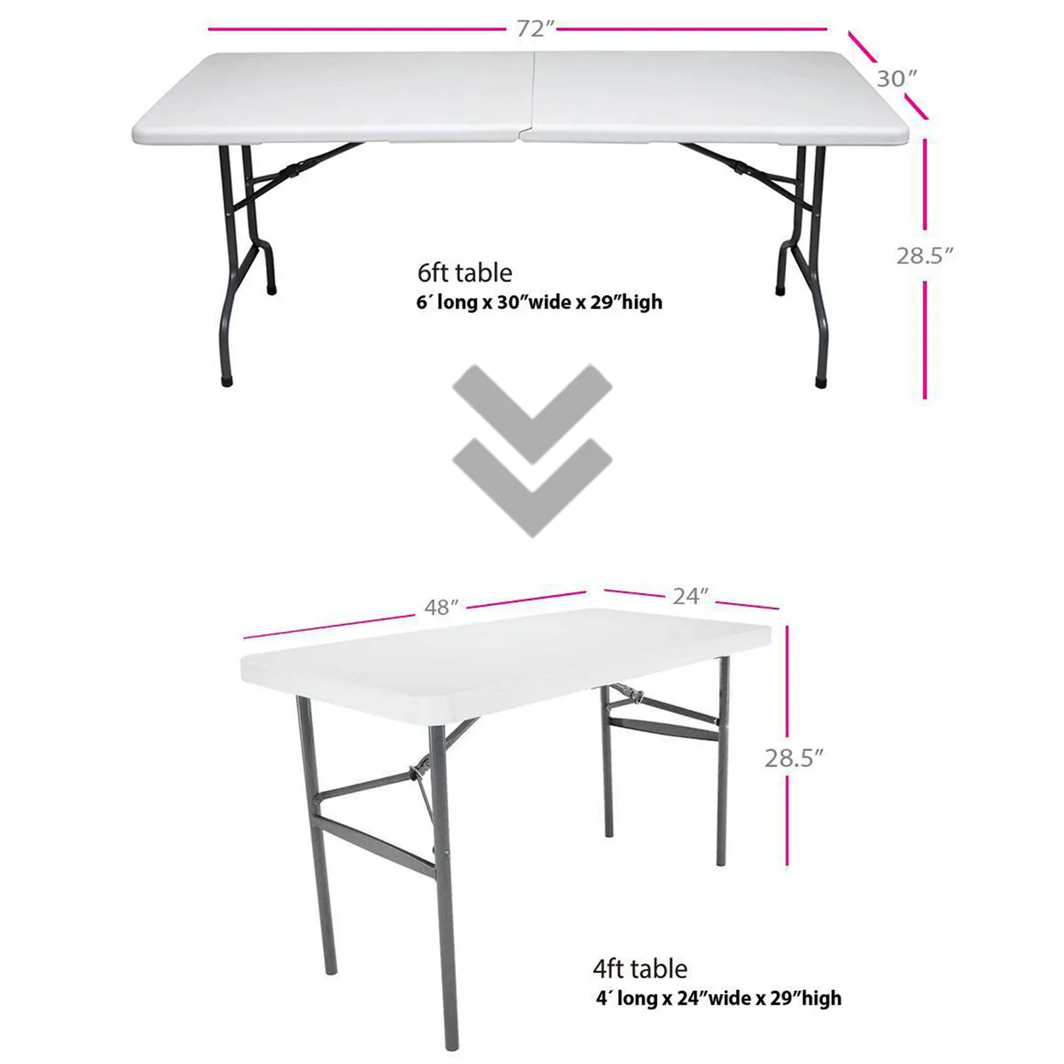 Convertible 6ft Drape to 4ft Fitted 4