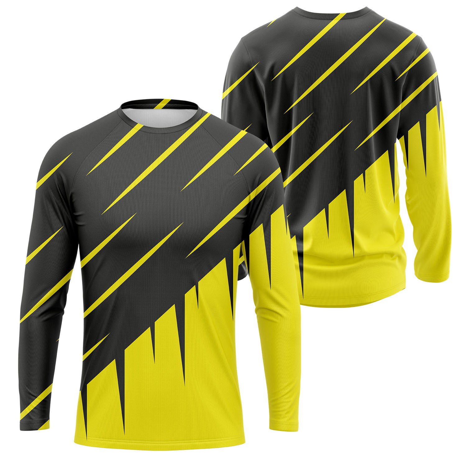 Unisex 170 GSM Sunproof UPF 50+ Sublimation Long Sleeve Fishing T Shirt 6