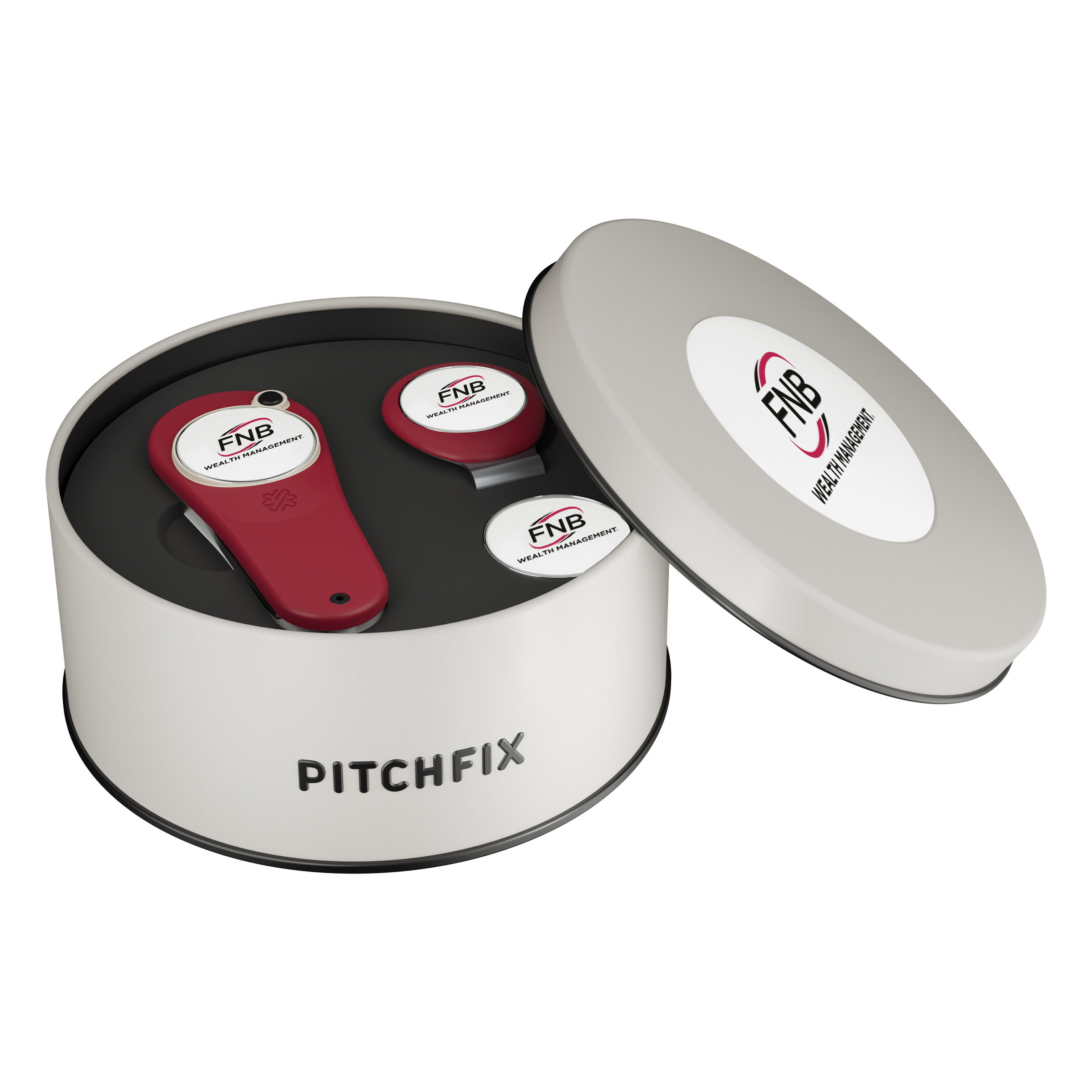 Pitchfix Original 2.5 Golf Divot Tool Deluxe Gift Set w/ Hat Clip 12