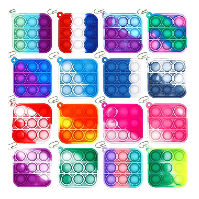Mini Pop Fidget Toy Key Ring 5