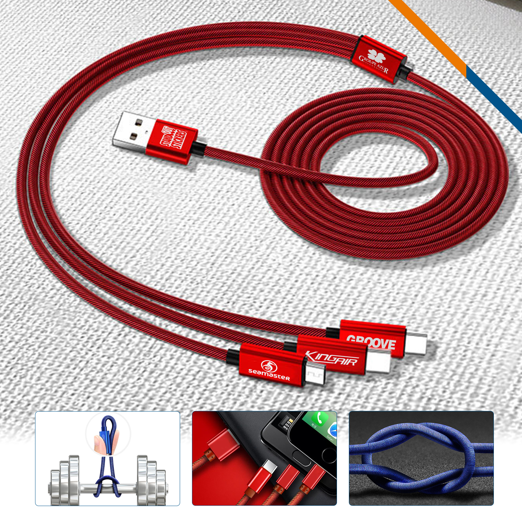 Osamu 3in1 Charging Cable 4