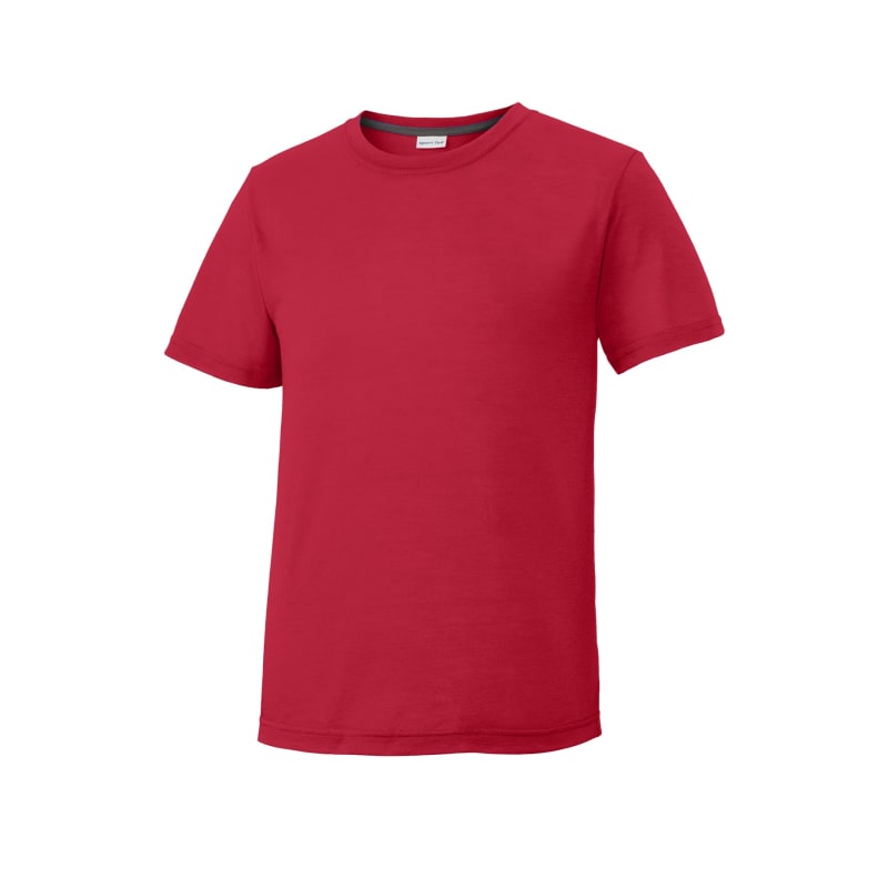 Sport-Tek Youth PosiCharge Competitor Cotton Touch Tee. 8