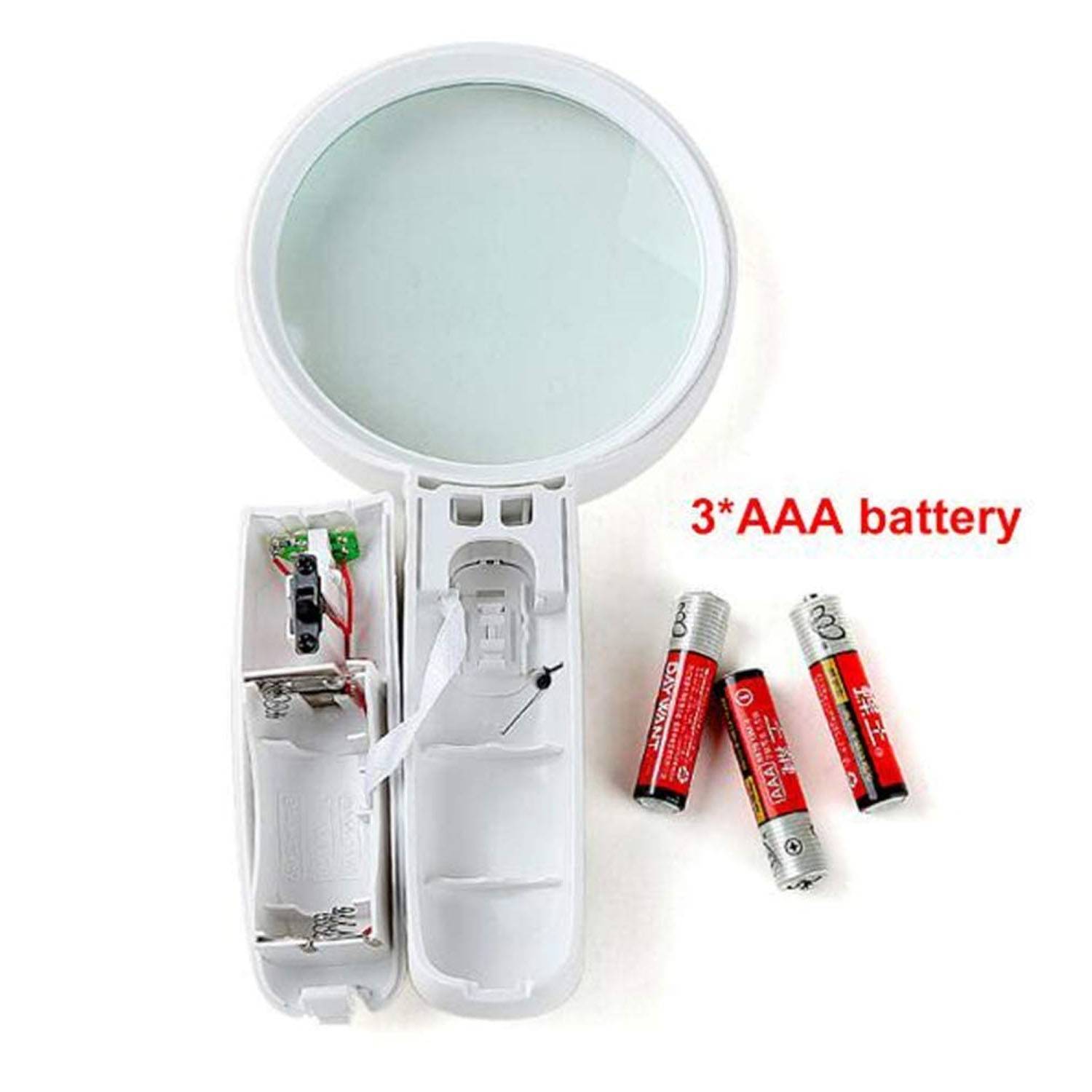 Handheld Magnifying Glass With Light Detachable 5