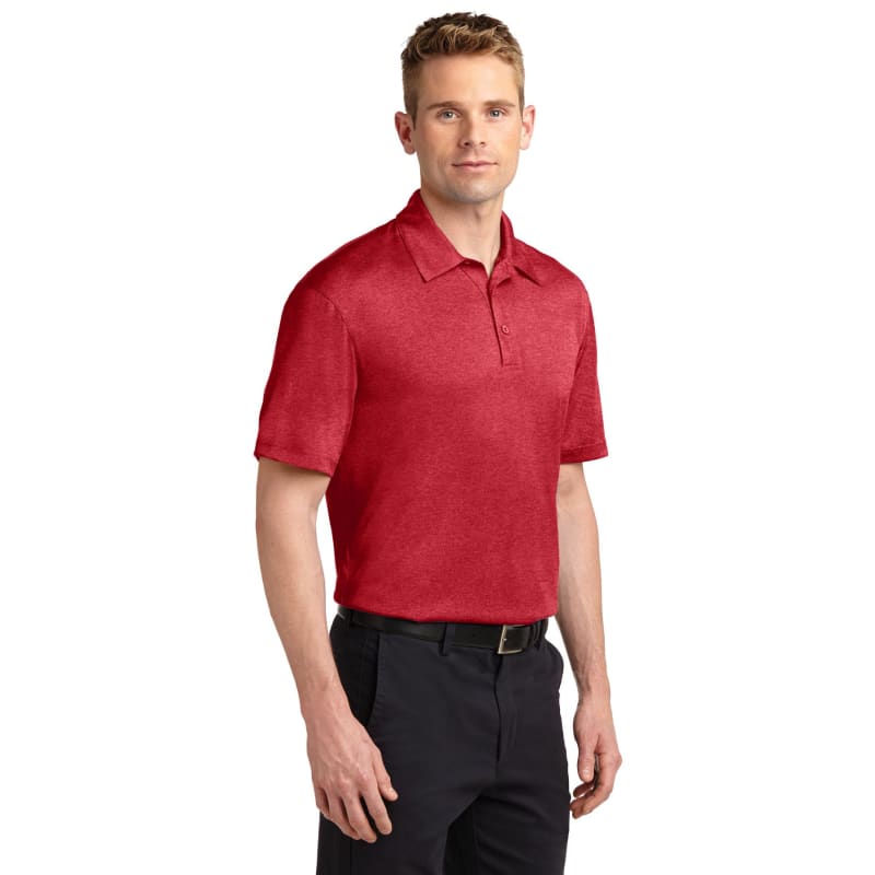 Sport-Tek Heather Contender Polo. 20