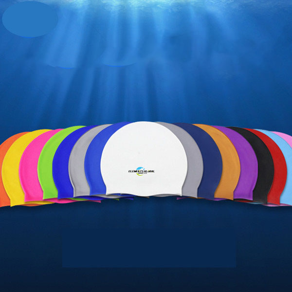 Environmentally Friendly Silicone Waterproof Swimming Cap 1