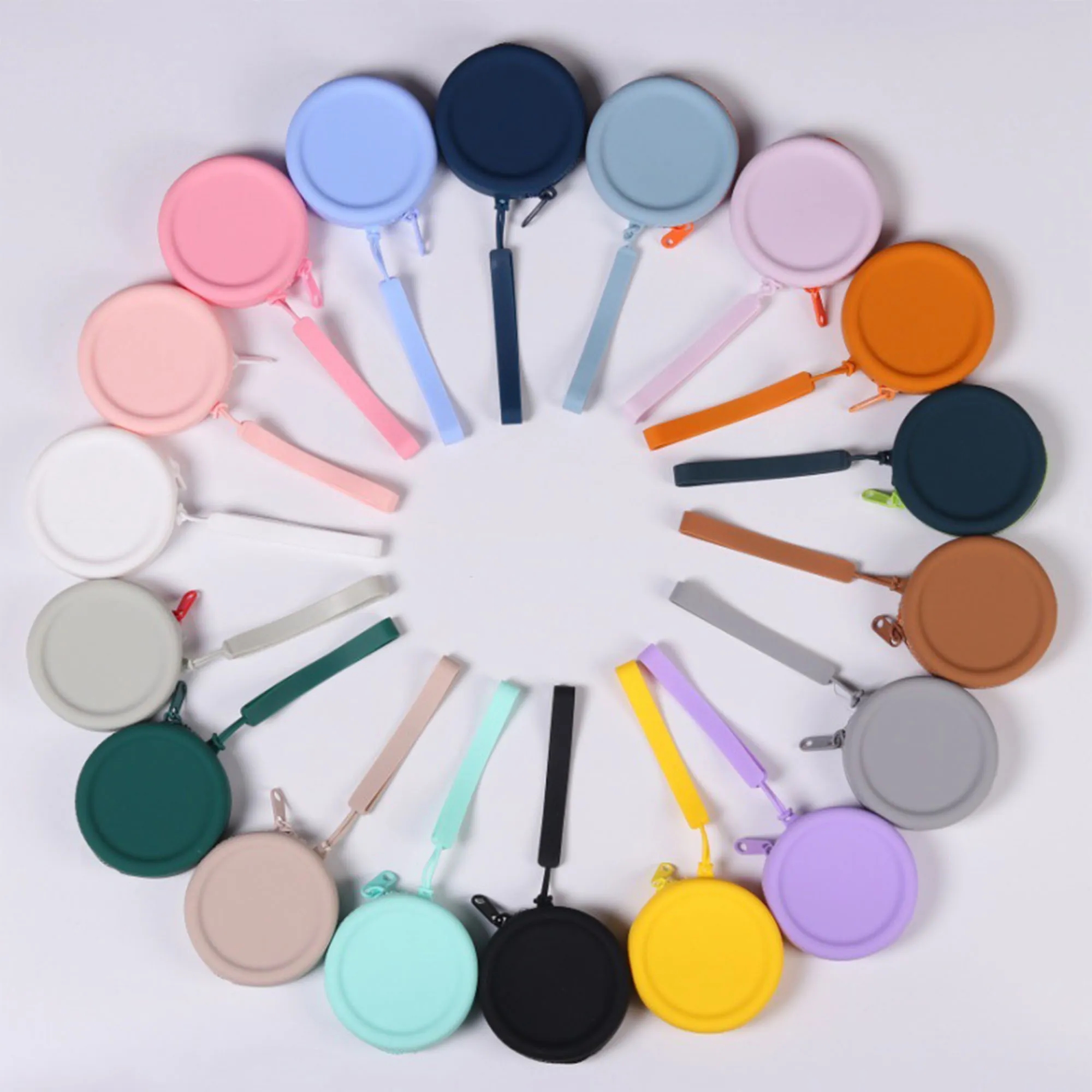 Creative Silicone Storage Pouch Keychain 1