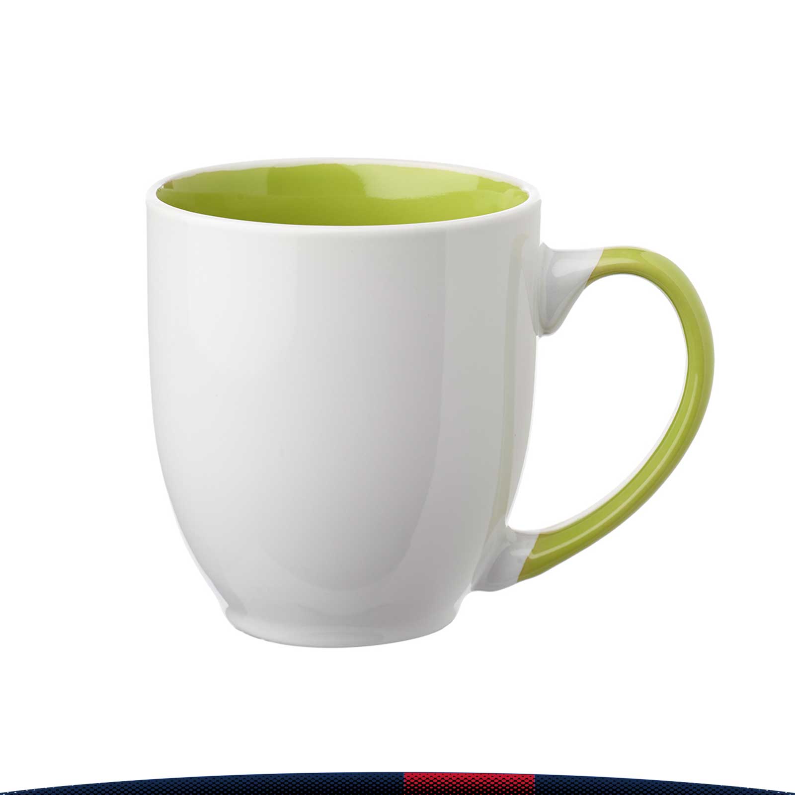 16 oz. Two-Tone Ceramic Coffee Mugs 1