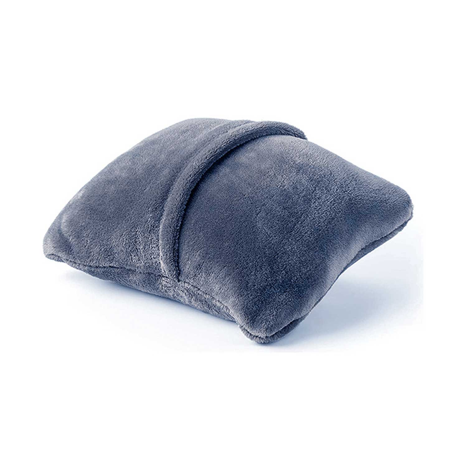 2-in-1 Foldable Travel Blanket & Pillow - Flannel Shawl 9