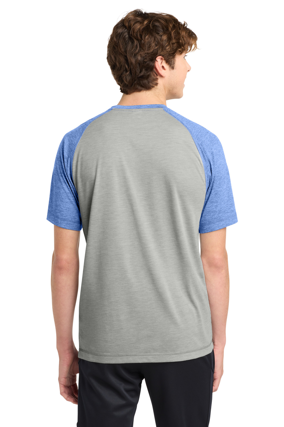 Sport-Tek PosiCharge Tri-Blend Wicking Raglan Tee. ST400 2