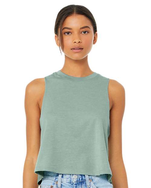 Women's Racerback Crop Tank - 6682 33