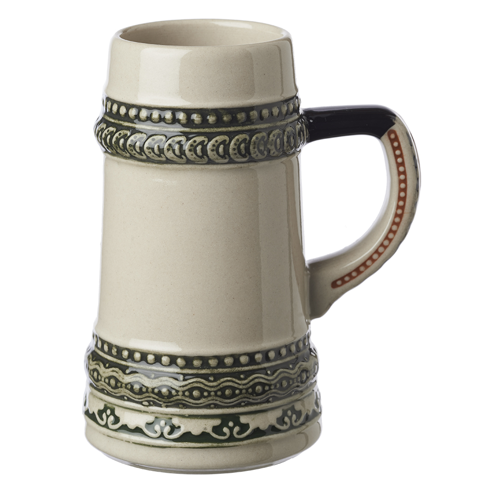 2 oz. Bremen Mini Ceramic Beer Mug Shooter 3
